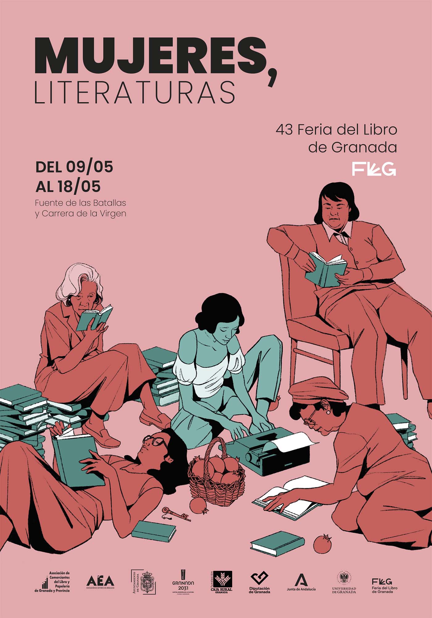 43 Feria del Libro Granada — Mujeres, literatura