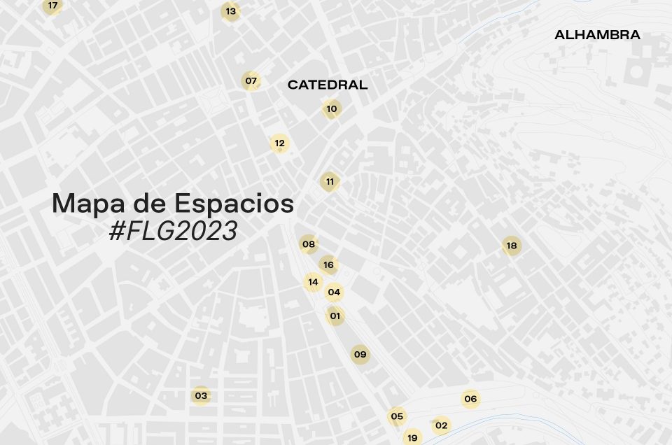 Espacios en la FLG 2023: mapa de ubicaciones y descripción de sedes